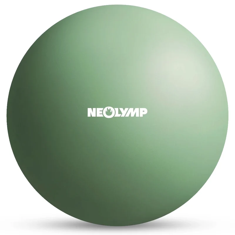 Pilatesball 20 cm - aus Silikon, inkl. Ballpumpe – Matcha | B-Ware