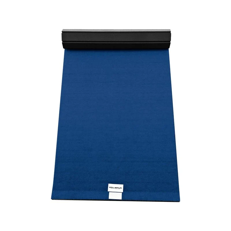 Dollamur FitSoft Roll Out Gymnastics Mat, 5' x 10' Portable Carpeted Home Practice