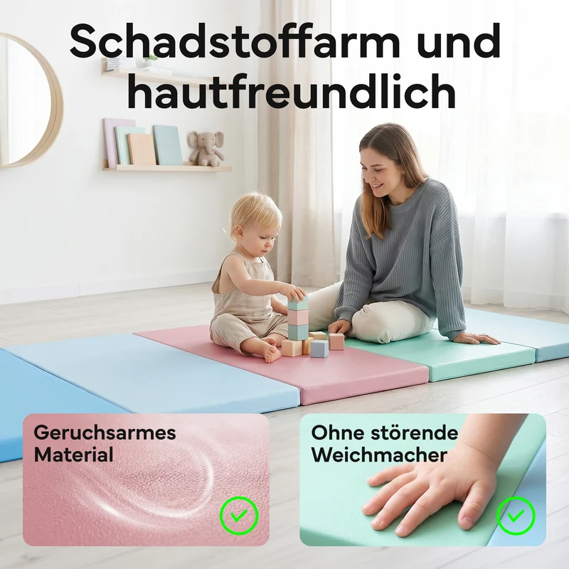 Turnmatte - faltbar mit Tragefunktion
