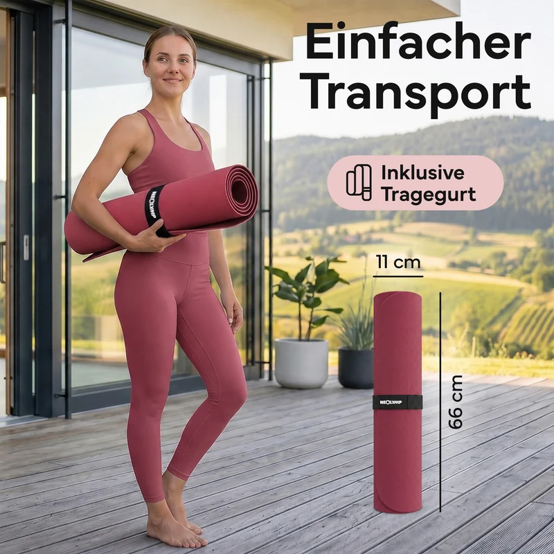Pilates & Yoga Matte Premium