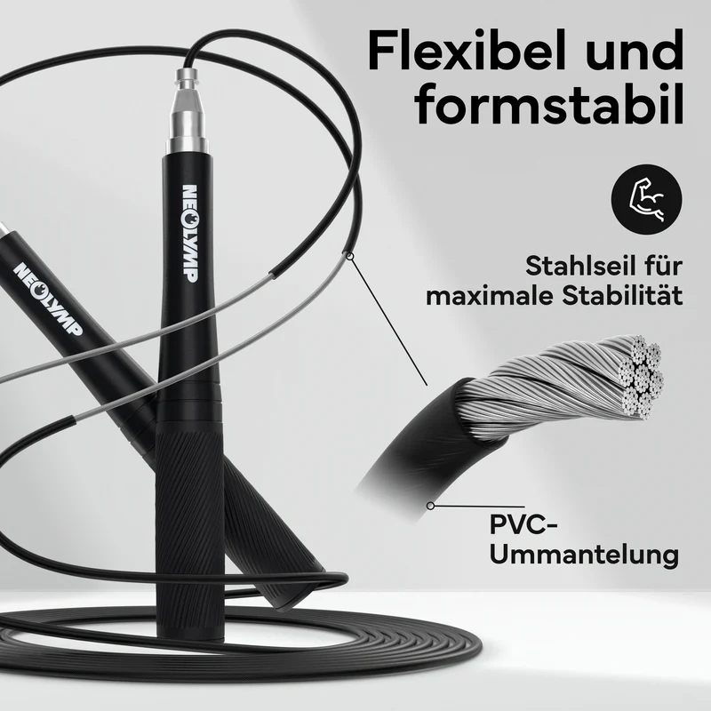Springseil - Speed Jump Rope aus Aluminium