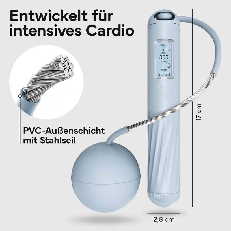 Smart Springseil Set - mit Zähler