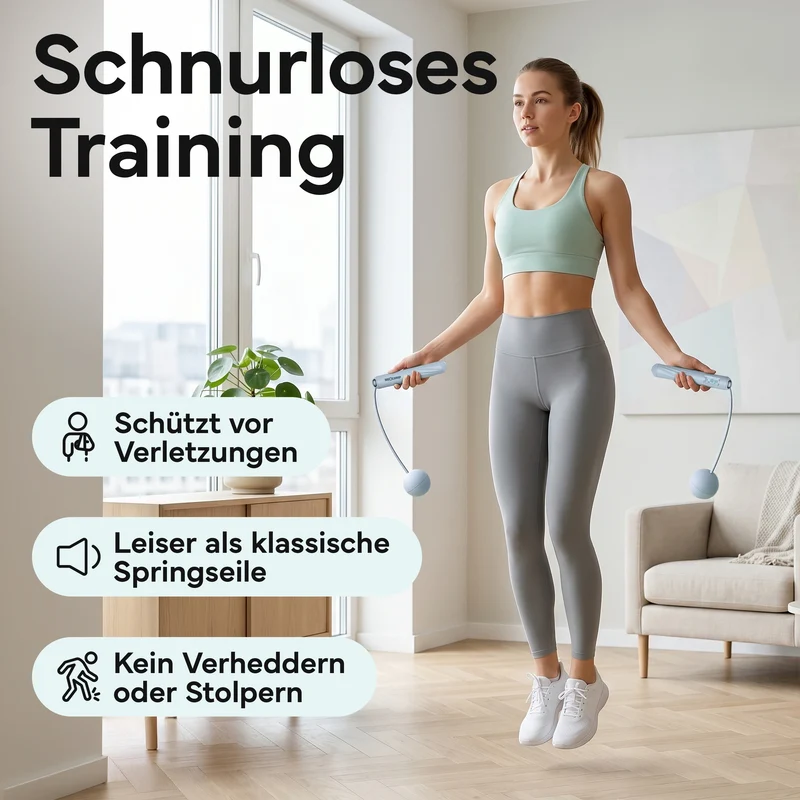 Smart Springseil Set - mit Zähler