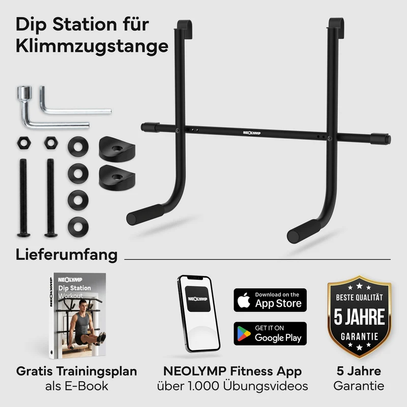 Dip-Bar-Adapter für Klimmzugstange - Dip Station