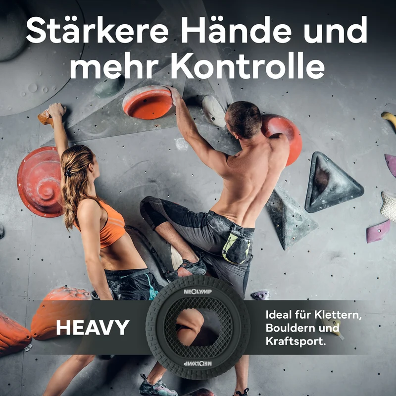 Handtrainer-Ringe aus Silikon | 3er-Set