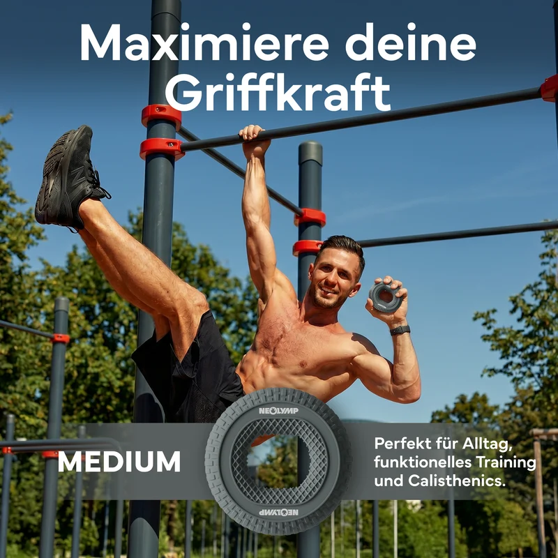 Handtrainer-Ringe aus Silikon | 3er-Set