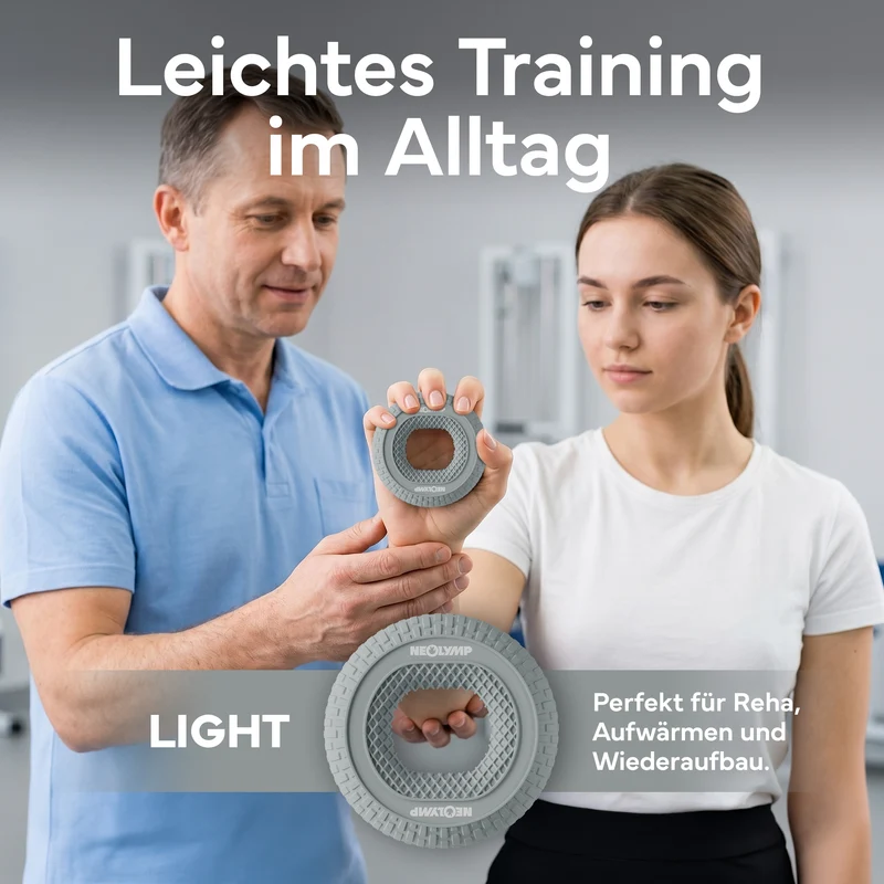 Handtrainer-Ringe aus Silikon | 3er-Set