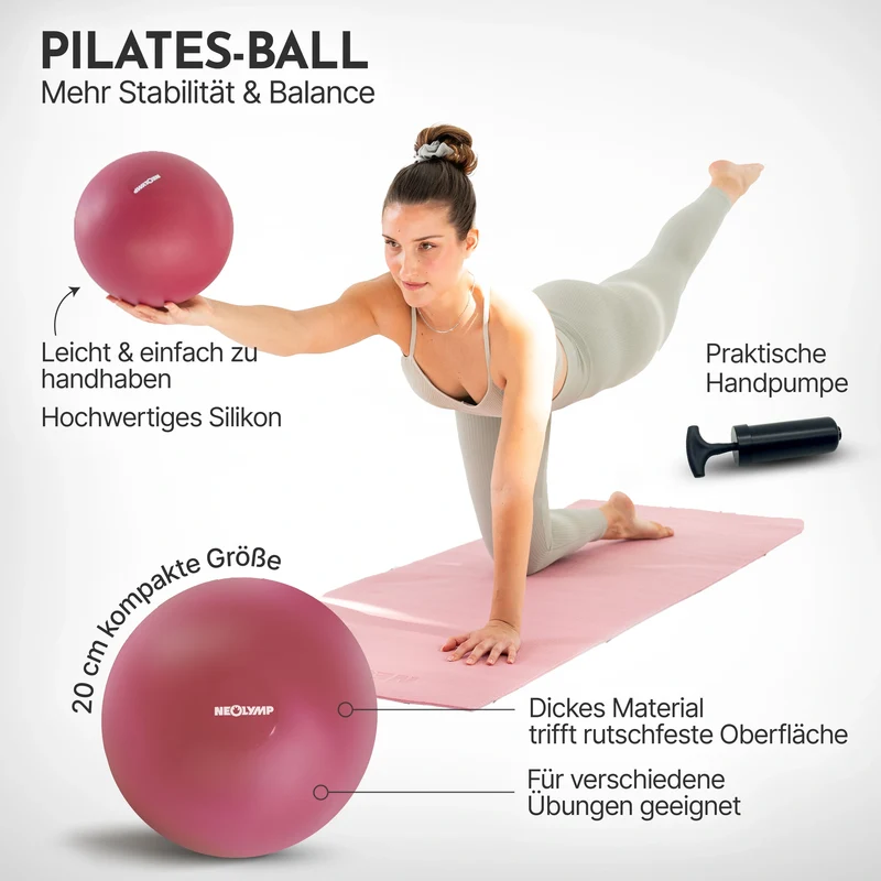 Pilates Komplett-Set Premium - mit Geschenkbox