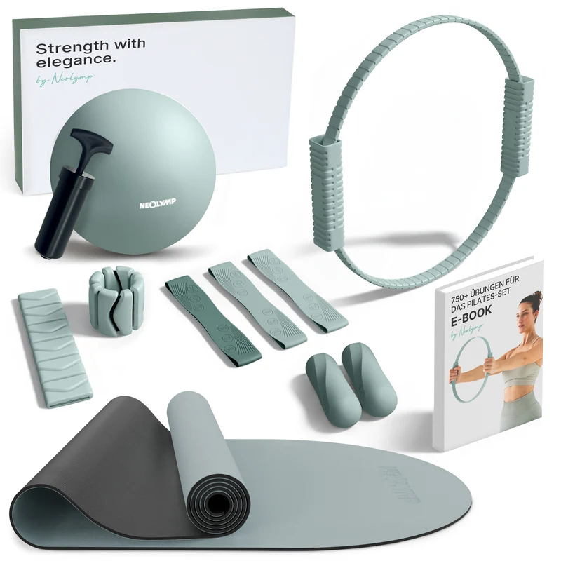 Pilates Komplett-Set Premium - mit Geschenkbox