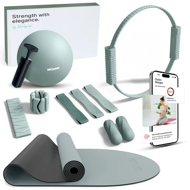 Pilates Komplett-Set Premium - mit Geschenkbox