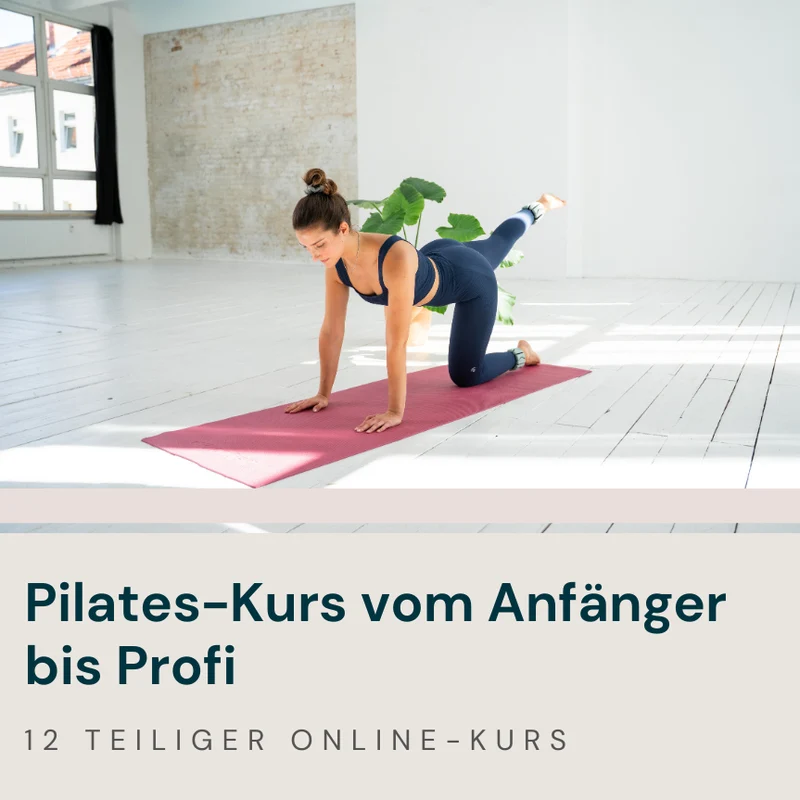 Pilates-Kurs Bundle Anfänger & Fortgeschrittene - 12 Sessions Online-Kurs
