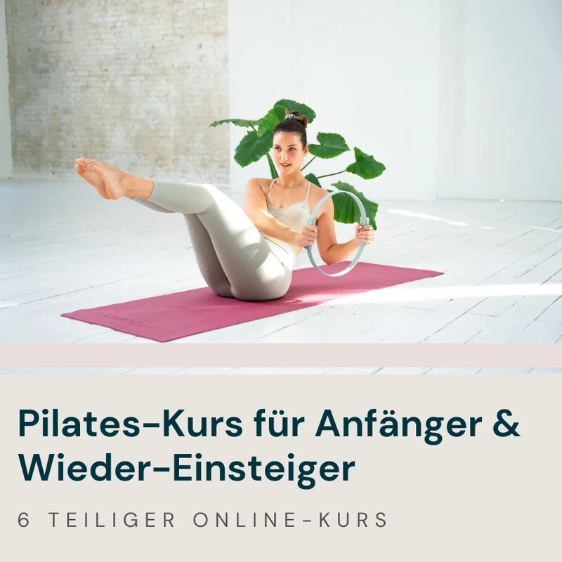 Pilates-Kurs für Anfänger & Wieder-Einsteiger - 6 Sessions Online-Kurs