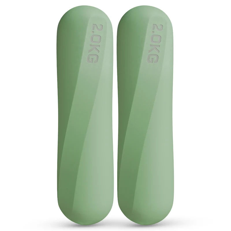 Pilateshanteln 2er Set aus hochwertigem Silikon, 1-2 kg