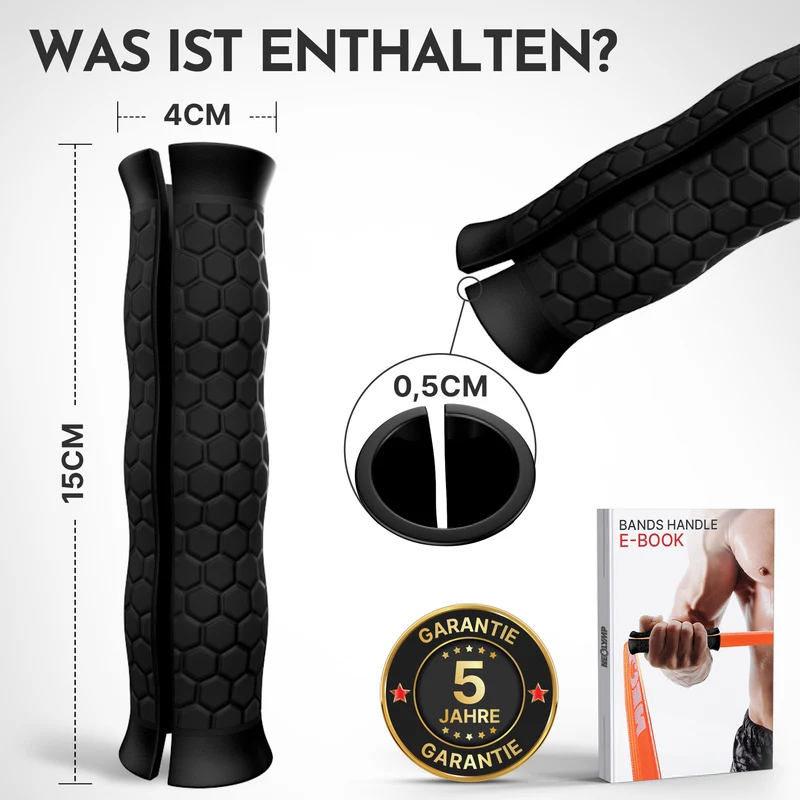 Griffe für Fitnessbänder