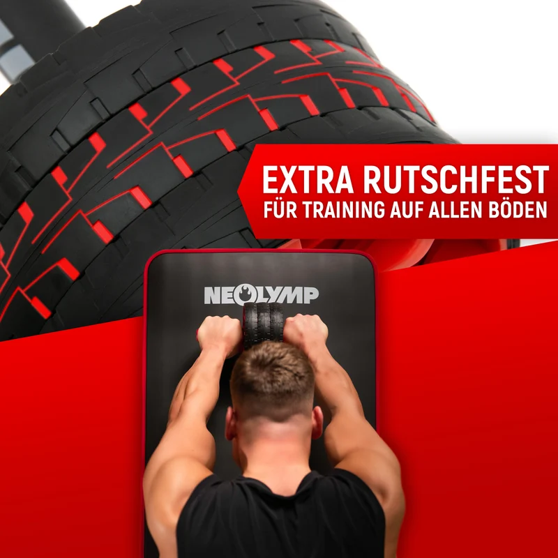 Bauchroller mit Knieauflage und 3 Trainingsstufen | B-Ware