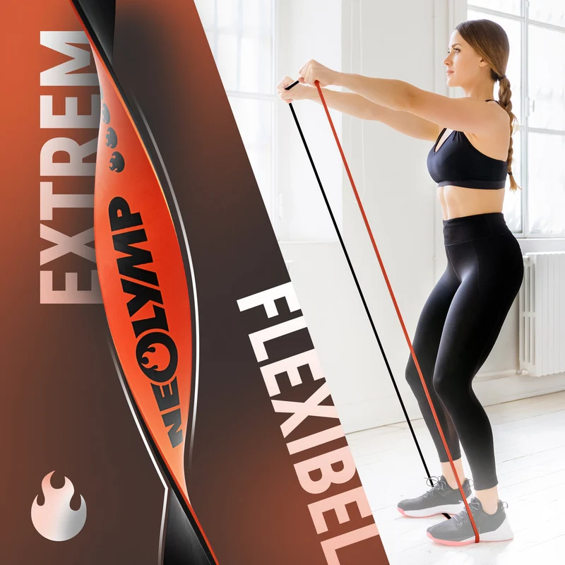 Heavy Resistance Bands, Widerstandsbänder aus Latex | B-Ware