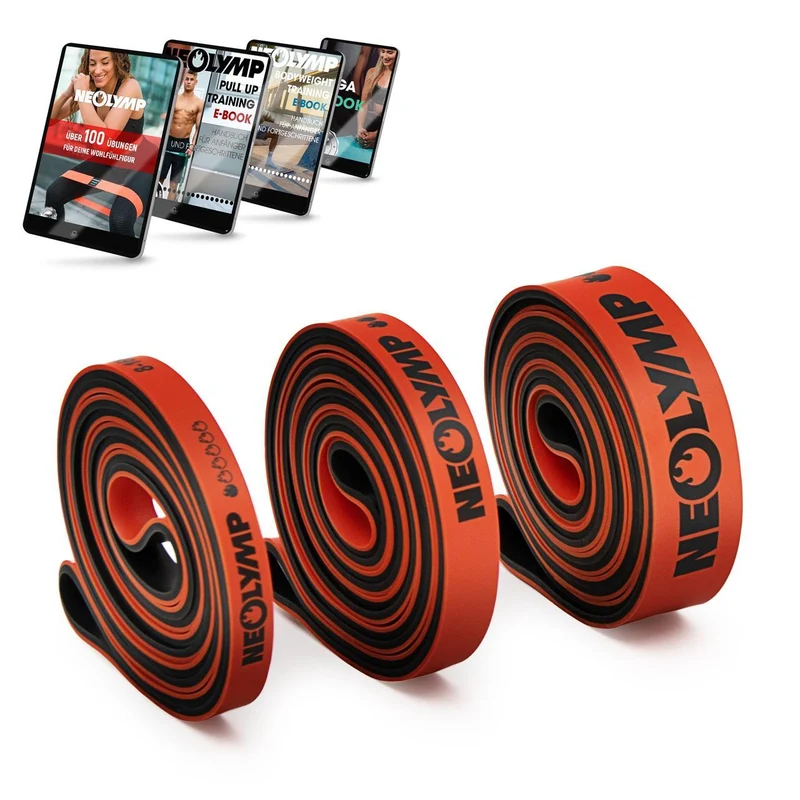 Heavy Resistance Bands, Widerstandsbänder aus Latex | B-Ware