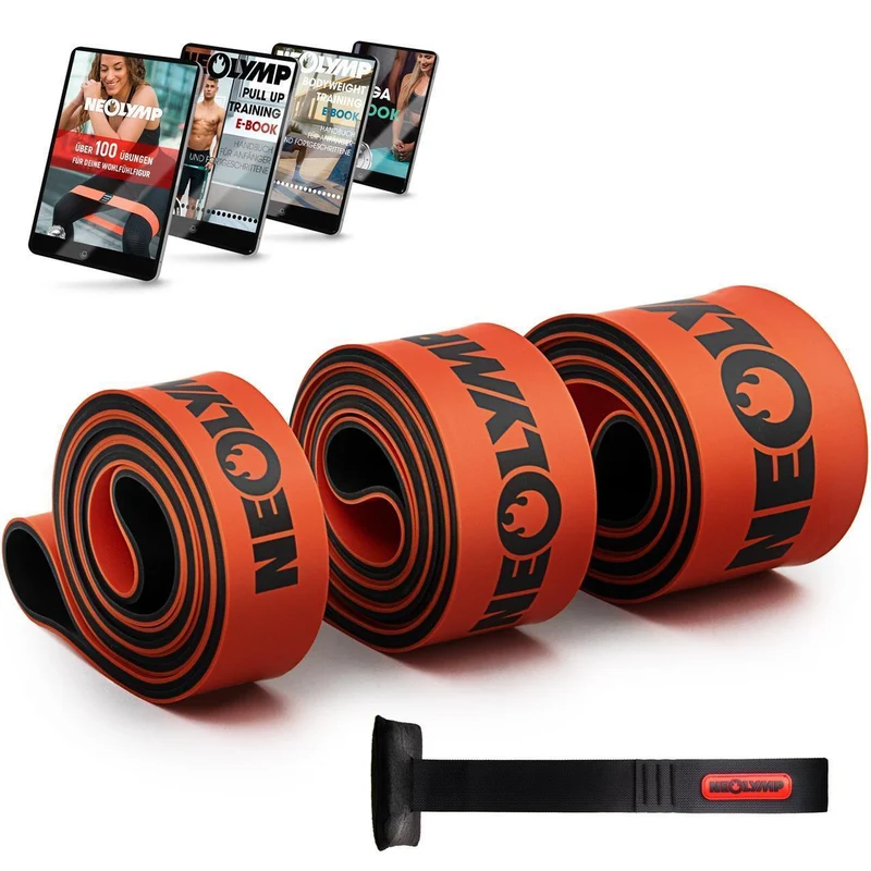 Heavy Resistance Bands, Widerstandsbänder aus Latex | B-Ware