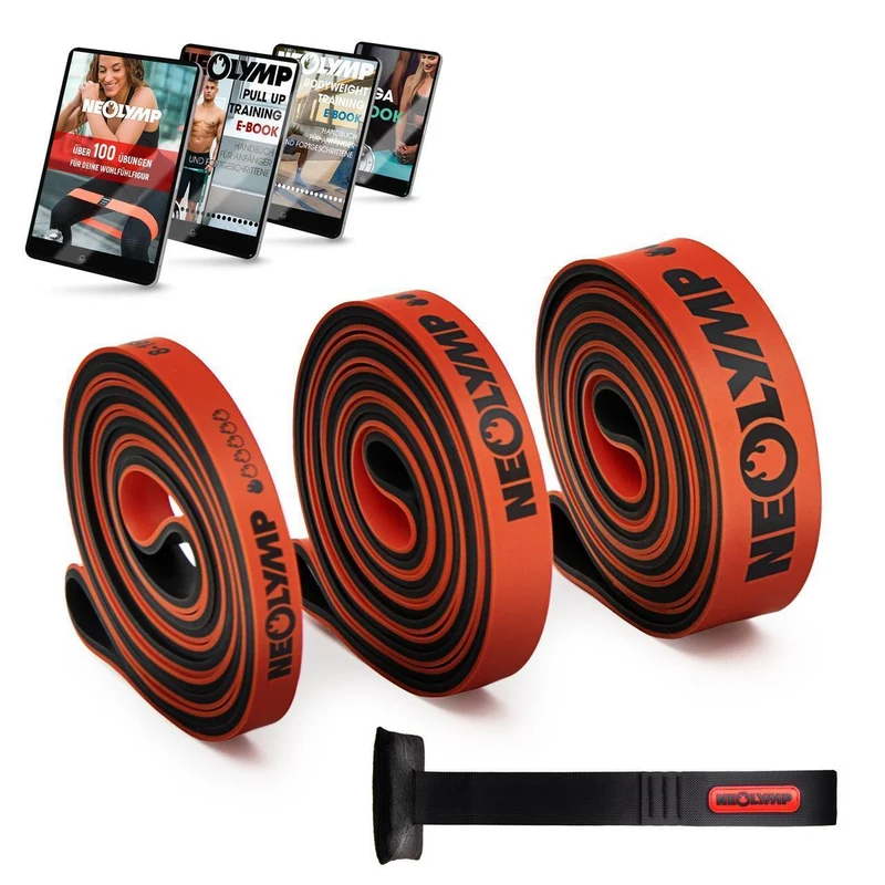 Heavy Resistance Bands, Widerstandsbänder aus Latex | B-Ware