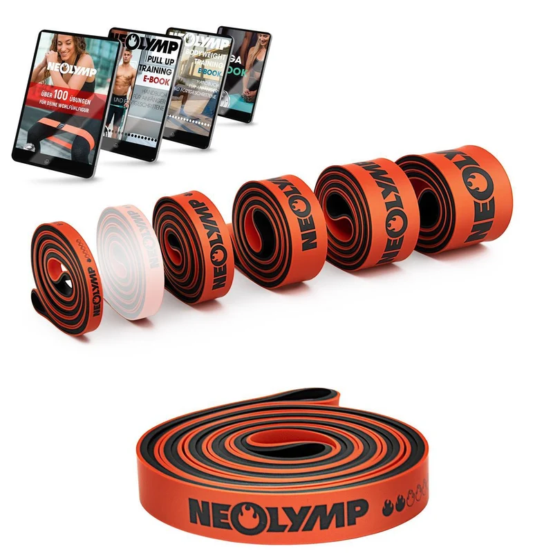 Heavy Resistance Bands, Widerstandsbänder aus Latex | B-Ware