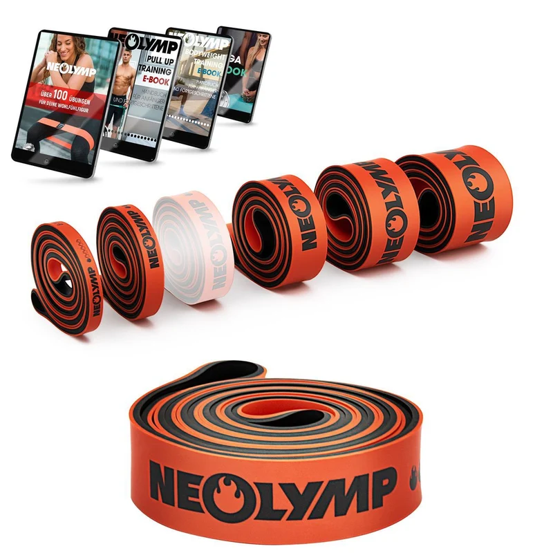 Heavy Resistance Bands, Widerstandsbänder aus Latex | B-Ware