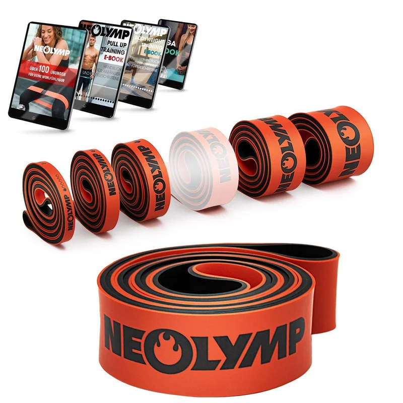 Heavy Resistance Bands, Widerstandsbänder aus Latex | B-Ware