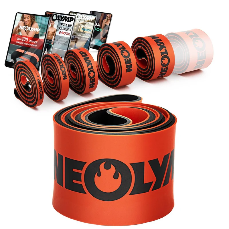 Heavy Resistance Bands, Widerstandsbänder aus Latex | B-Ware