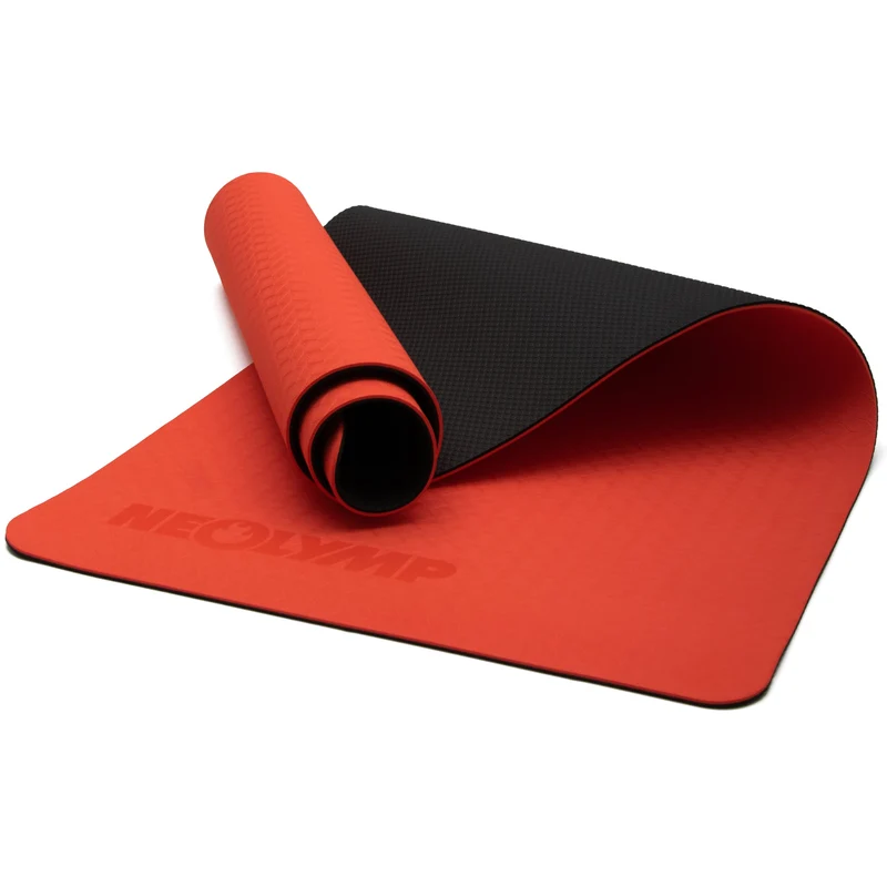 Premium Yogamatte – ideal für Yoga, Pilates & Gymnastik – Rot (B‑Ware)