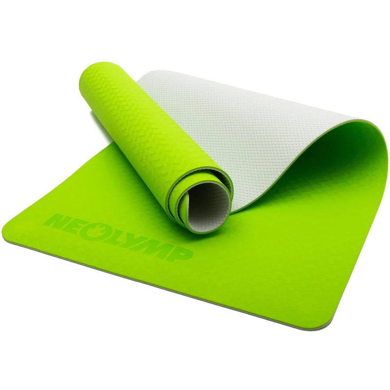 Premium Yogamatte – ideal für Yoga, Pilates & Gymnastik – Lime (B‑Ware)