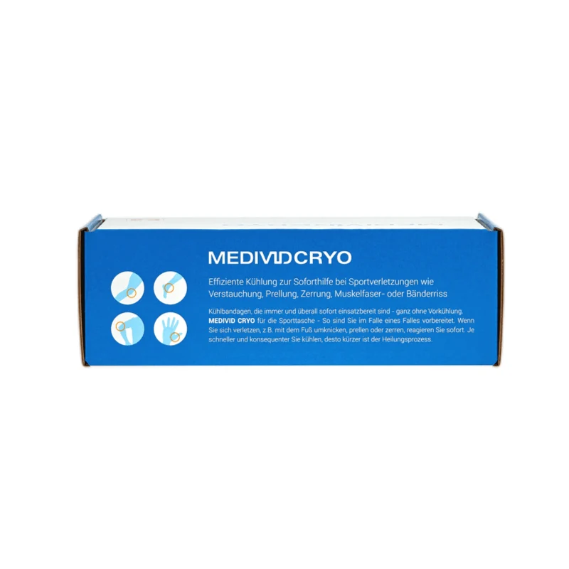 Kühlbandage-Set MEDIVID CRYO Sport Bundle für Sportverletzungen
