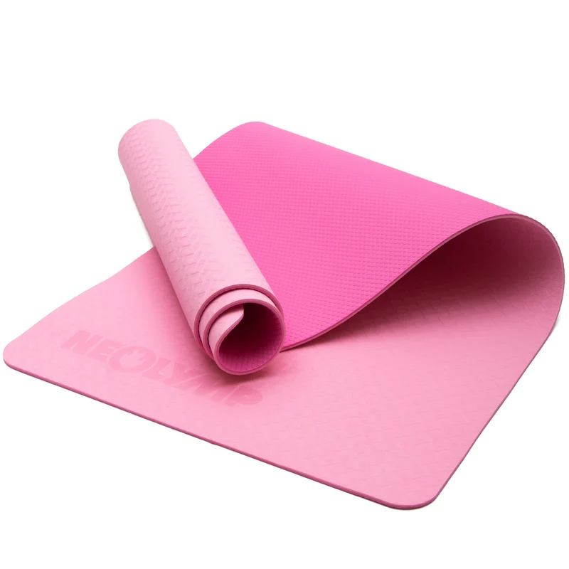 Premium Yogamatte – ideal für Yoga, Pilates & Gymnastik – Pink (B‑Ware)
