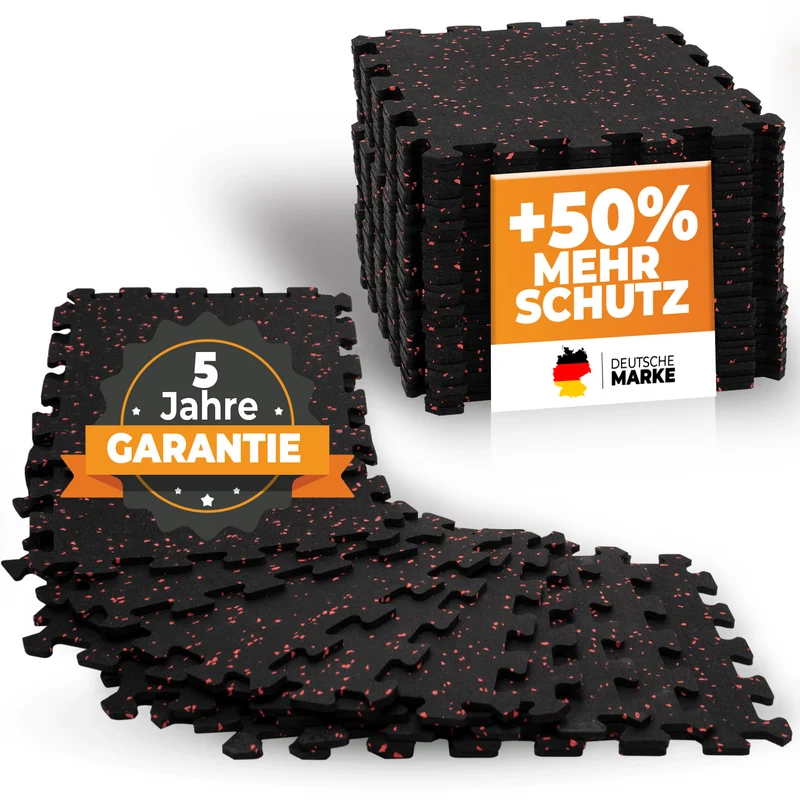 8 Kautschuk Bodenschutzmatten (B-Ware)