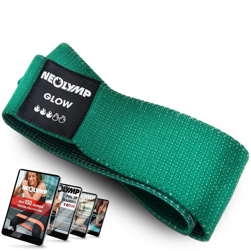 Fitnessbänder kurz aus Stoff – Fitnessband normal (B‑Ware)