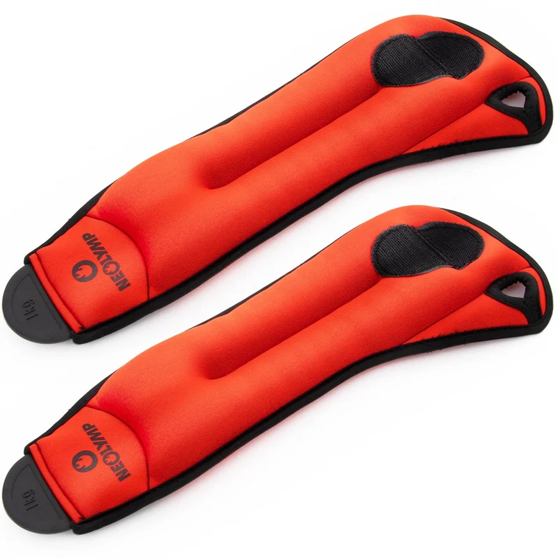 2er-Set Gewichtsmanschetten Hand (0,5 - 1,5kg) – 2er Set Handgewichte 1kg (B‑Ware)