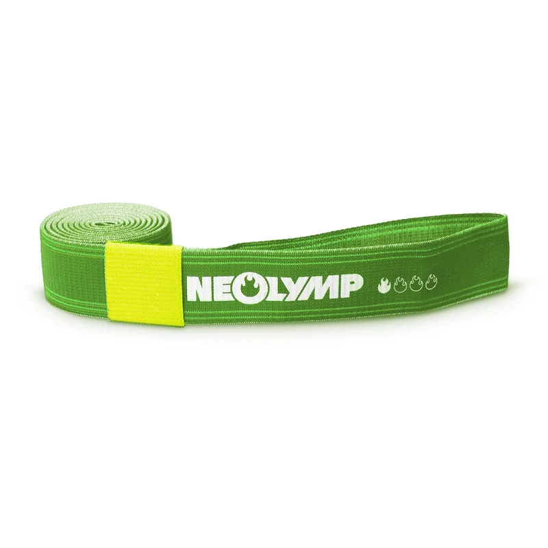 Powerband aus Stoff mit Verstellschnalle – Powerband in grün (sehr leicht) (B‑Ware)