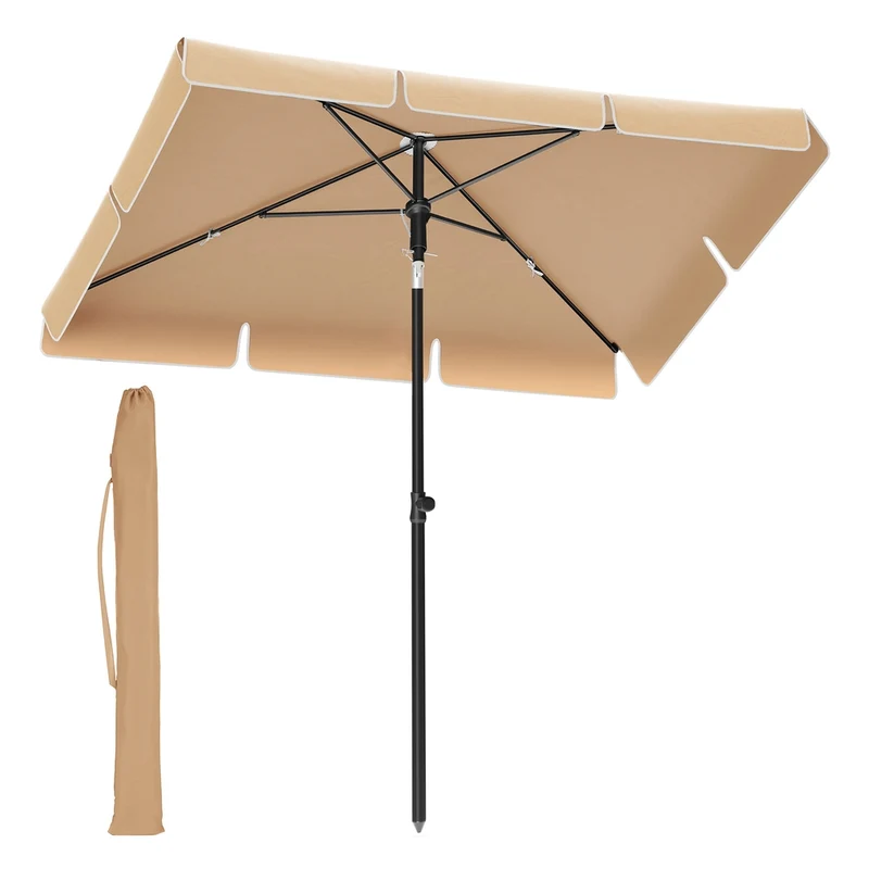 Knickbarer Sonnenschirm für Balkon