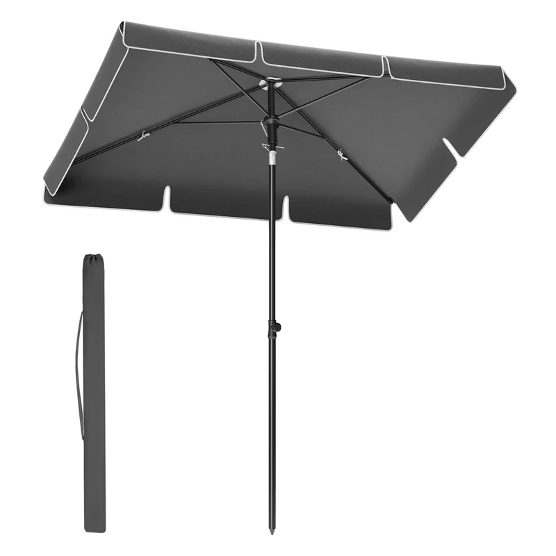 Knickbarer Sonnenschirm für Balkon