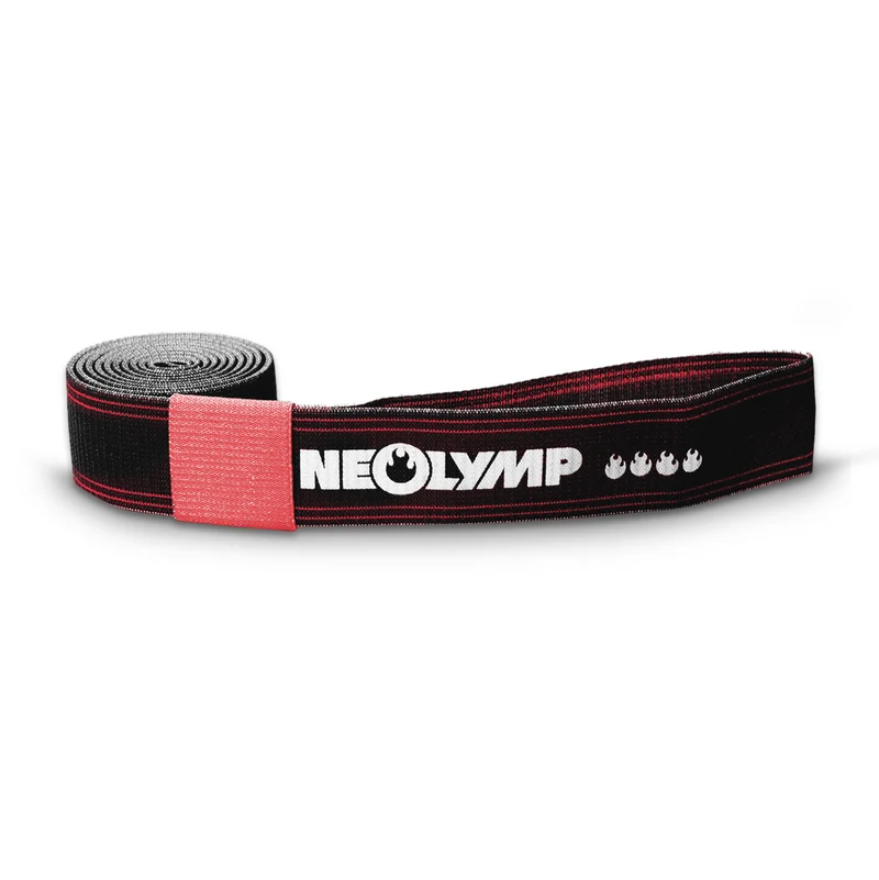 Powerband aus Stoff mit Verstellschnalle – Powerband in schwarz (stark) (B‑Ware)