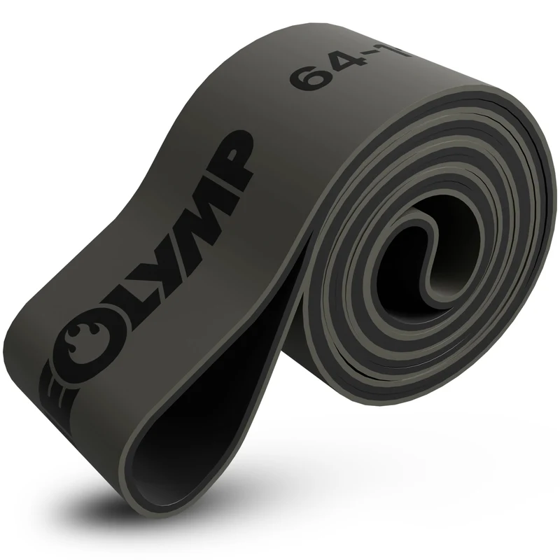 Heavy Resistance Bands aus Latex grau – Stärke: extrem stark (64-116 kg) | B‑Ware