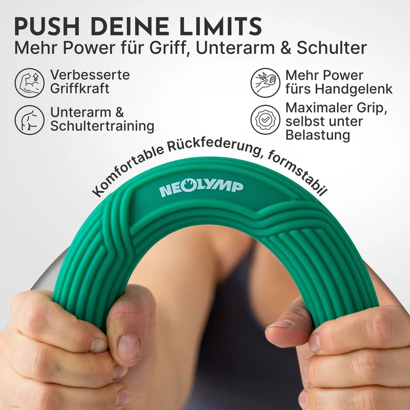 Flexbar Trainingsstab Handkraft-Trainer – 6.8 kg (grün) (B‑Ware)