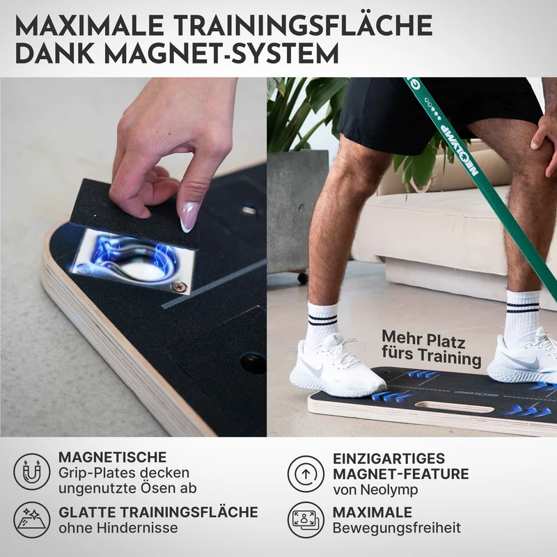 Bänderplattform - Bands Board für Fitnessbänder-Training (B‑Ware)