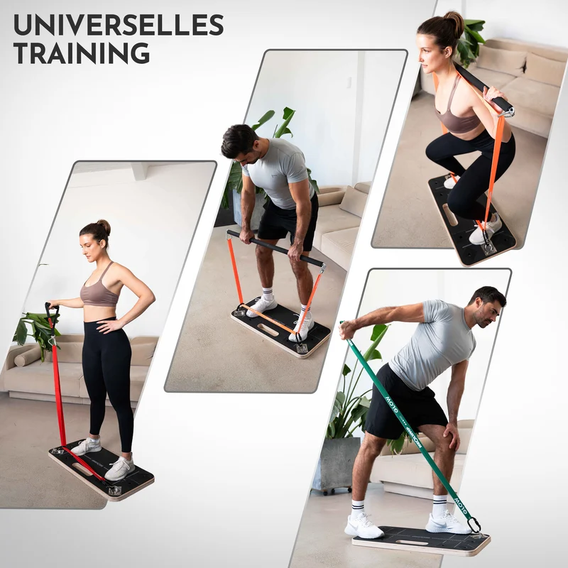 Bänderplattform - Bands Board für Fitnessbänder-Training (B‑Ware)