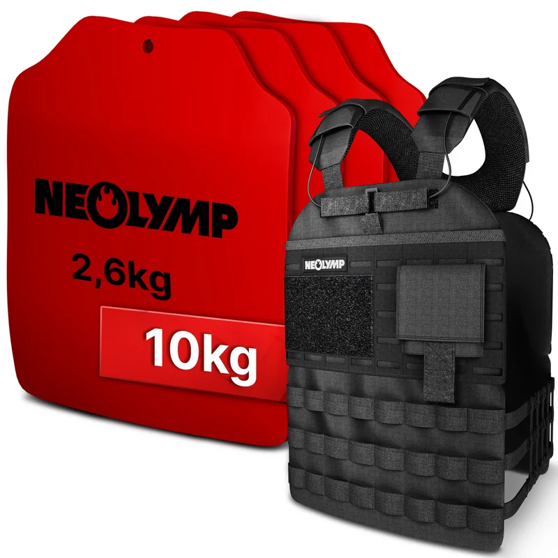 Gewichtsweste mit Zusatzgewicht - Weighted Vest für Calisthenics & HIIT