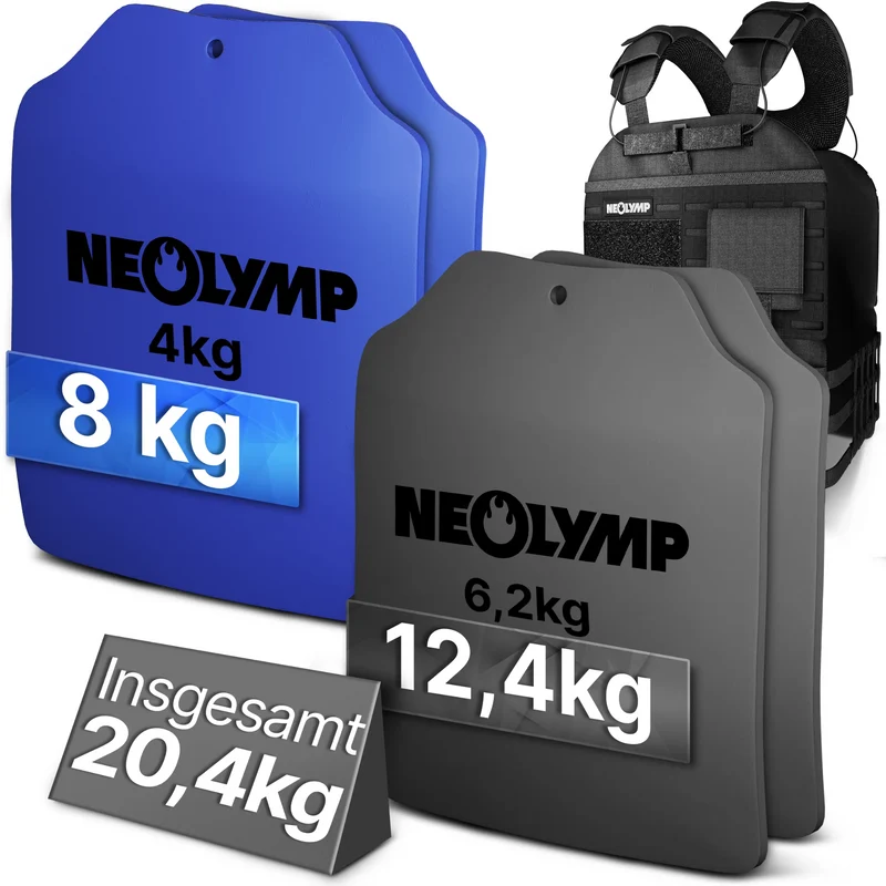 Gewichtsweste mit Zusatzgewicht - Weighted Vest für Calisthenics & HIIT