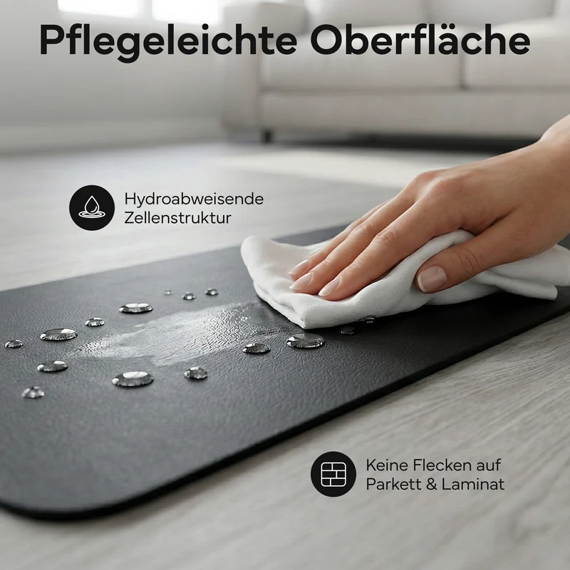 Bodenschutzmatte für Fitnessgeräte und Laufband
