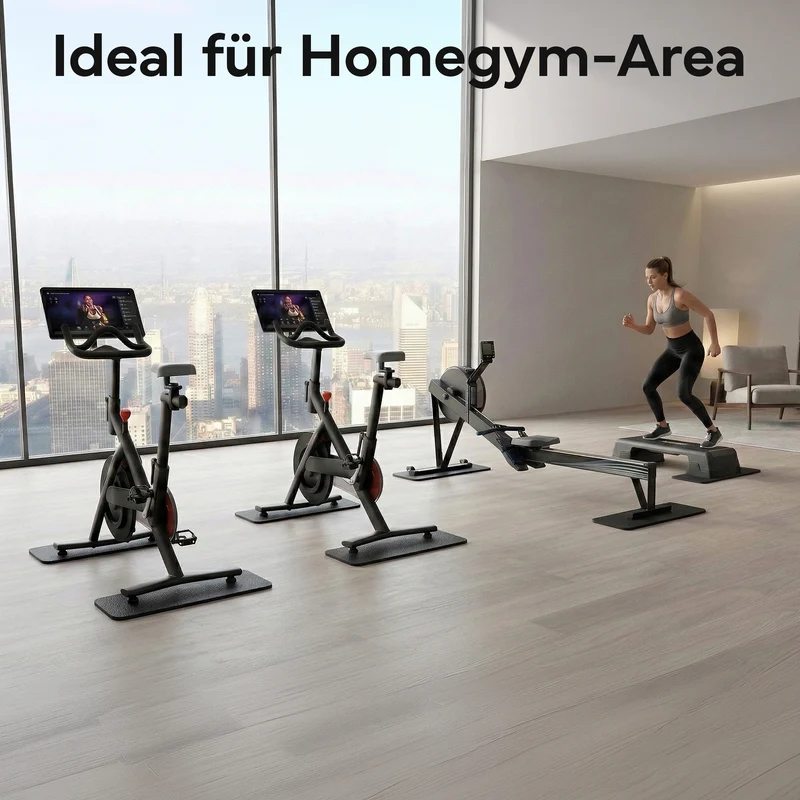 Bodenschutzmatte für Fitnessgeräte und Laufband
