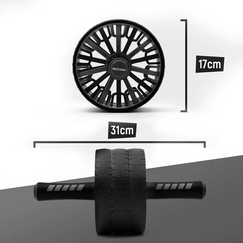 Bauchroller mit Knieauflage und 3 Trainingsstufen