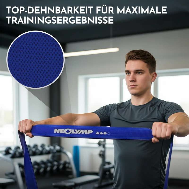 Powerband aus Stoff - mit Verstellschnalle