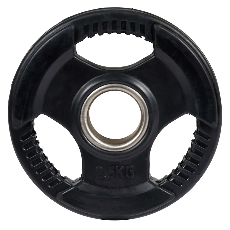 Gummierte Hantelscheiben Sport-Thieme Wettkampf 50mm mit Griff