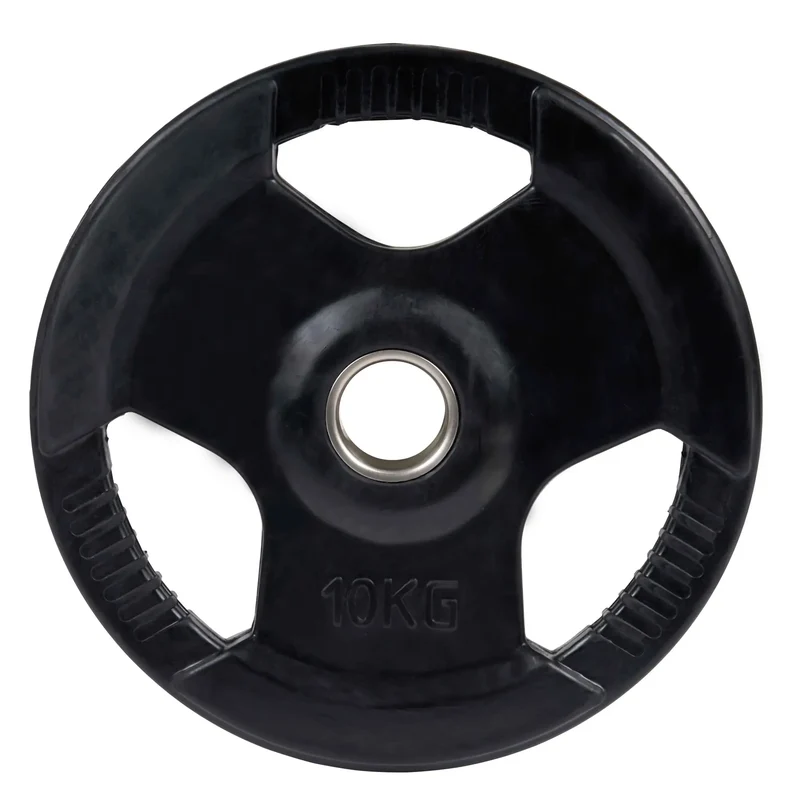 Gummierte Hantelscheiben Sport-Thieme Wettkampf 50mm mit Griff